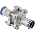 Válvula antirretorno Geberit serie Mapress Acero Inoxidable, con brida: d=15mm, PN=40bar